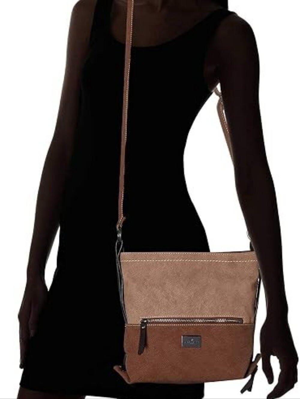 Tom Tailor Cognac Crossbody Bag